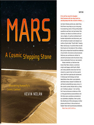 cover image of Mars, a Cosmic Stepping Stone